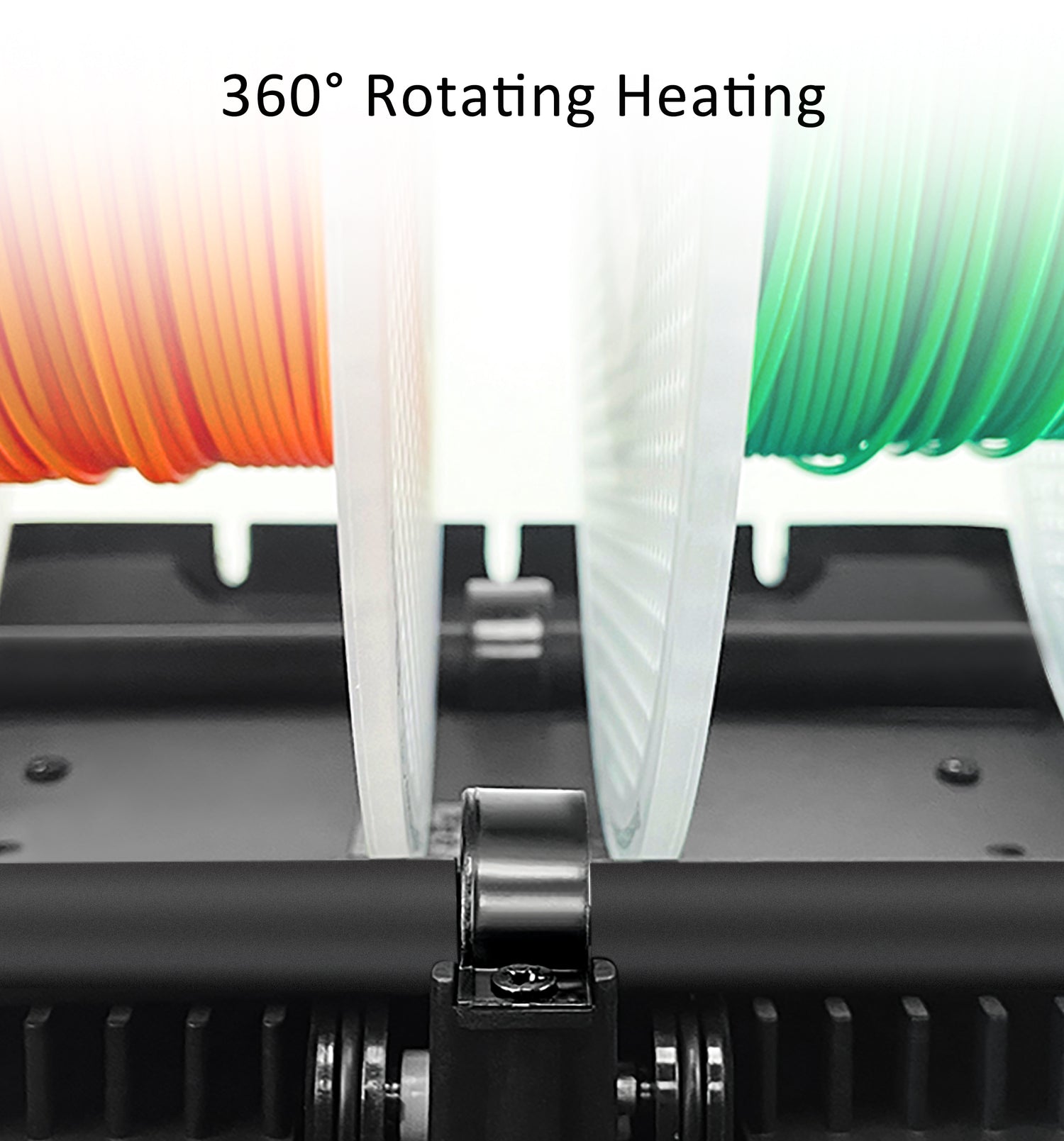 EIBOS filament dryer makes filaments spin